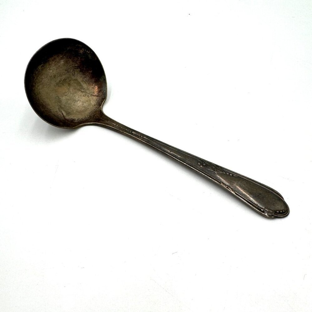 Vintage Wm A Rogers A1 Plus Silverplate Silverware ladel